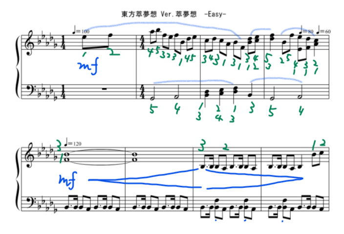 東方ピアノ 東方萃夢想 曲名 初心者が東方ピアノアレンジを弾ける